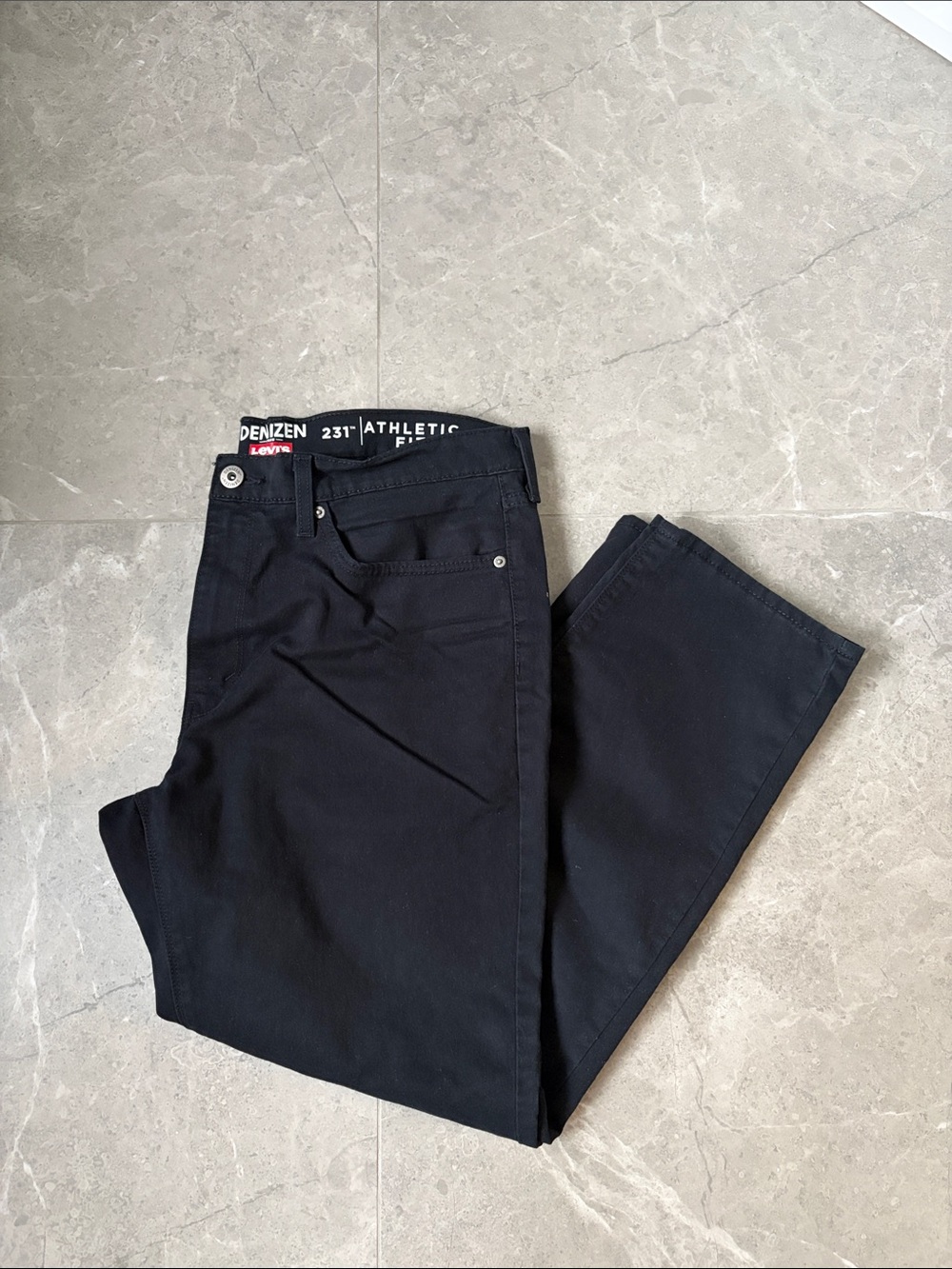 Men’s black jeans